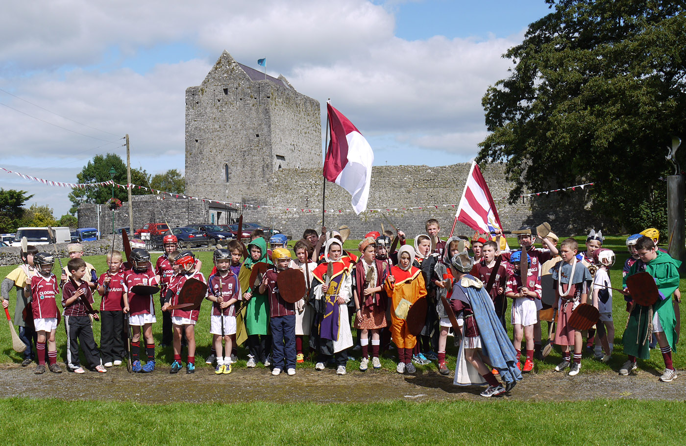 All-Ireland Hurling Final 'Up for the Match' from Athenry Slide background